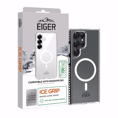 Picture of Eiger Eiger Ice Grip Magsafe Case GRS for Samsung S25 Ultra in Clear